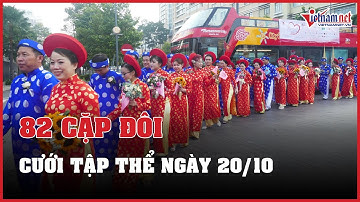 TP.HCM: Xúc động lễ cưới tập thể cho 82 cặp đôi ngày Phụ nữ Việt Nam 20/10 | Báo VietNamNet