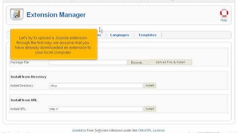 Install extensions in Joomla | Tutorial