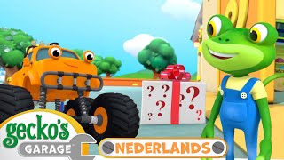 De mysterieuze doos | Gecko's Garage Nederlands | Vrachtwagen Cartoons Voor Kinderen