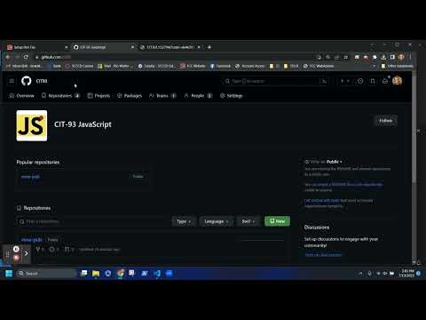 CIT93FA23 - Setup dev env step 2.2