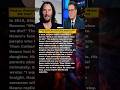 This Keanu Reeves Quote Brought Stephen Colbert to Tears