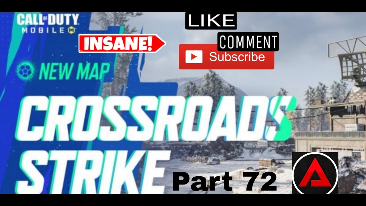 Crossroads Cod Map COD Mobile - new map Crossroads Strike Insane (Part 72) - YouTube