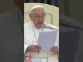 "Donde hay división, trabaja el diablo": el Papa durante la Audiencia General del 25 de octubre 2023