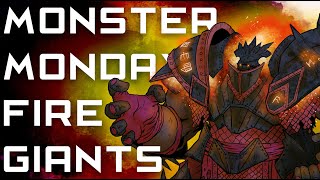 Monster Monday: Fire Giants
Welcome back to another Monster Monday: A series where Ill be drawing a monster from Dungeons and Dragons while I talk about its lore, history in the real world and what theyre like to use as a DM or fight as a player.
In this video, I talk about Fire Giants; Like several Dwarves in a trench coat...only not at all like that!
If you want to use a Fire Giant in your game, or find out more, youll need:
- The Monster manual: http://amzn.to/2DlJ6Ud
Find out more and contact us on our social media:
Patreon - https://www.patreon.com/arcaneforge
Facebook - https://www.facebook.com/thearcaneforge/
Instagram - https://www.instagram.com/thearcaneforge/
Website - http://www.thearcaneforge.com/
Email – info.arcaneforge@gmail.com
The music in the background was Arcane Forge by Fish. which you can find on his channel, here:
https://www.youtube.com/user/Leblokkolt Monster Monday: Fire Giants