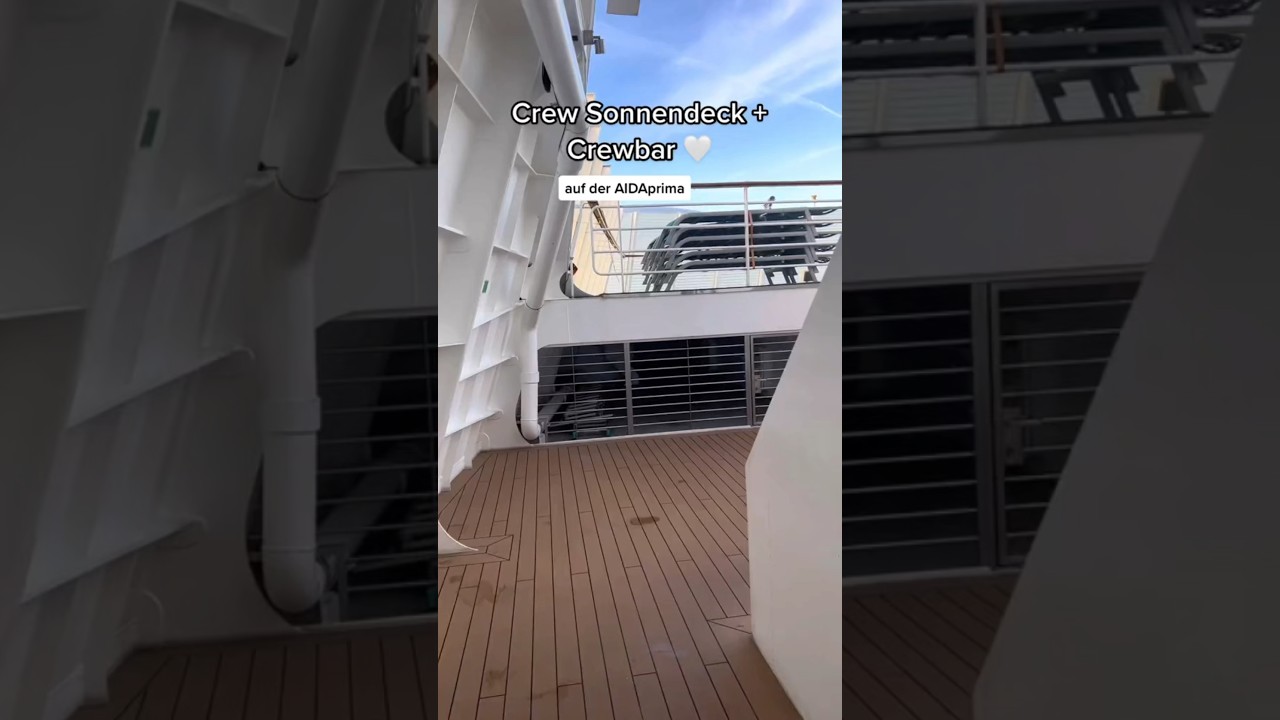 Crewbar & CrewSonnendeck🛳️ 