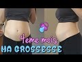 Mon 4ème mois de grossesse - bébé bouge - mon bidon - prise de poids