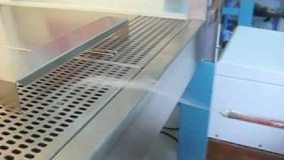 Biosafety Cabinet Bsc Demonstration Of Airflow Using A Smoke Pencil