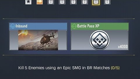 Kill 5 enemies using an epic smg in br matches