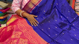 Pure Kanjivaram Silk Saree L L Booking Whatsapp 9153829442