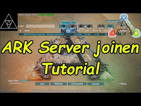 ARK Server finden und erfolgreich joinen! Tutorial!