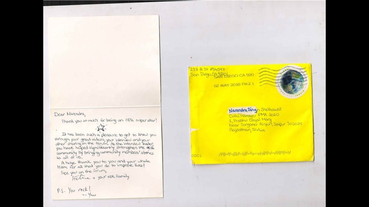 Odk Sticker Got ODK Stickers and Appreciation for PMA2020 Team - YouTube