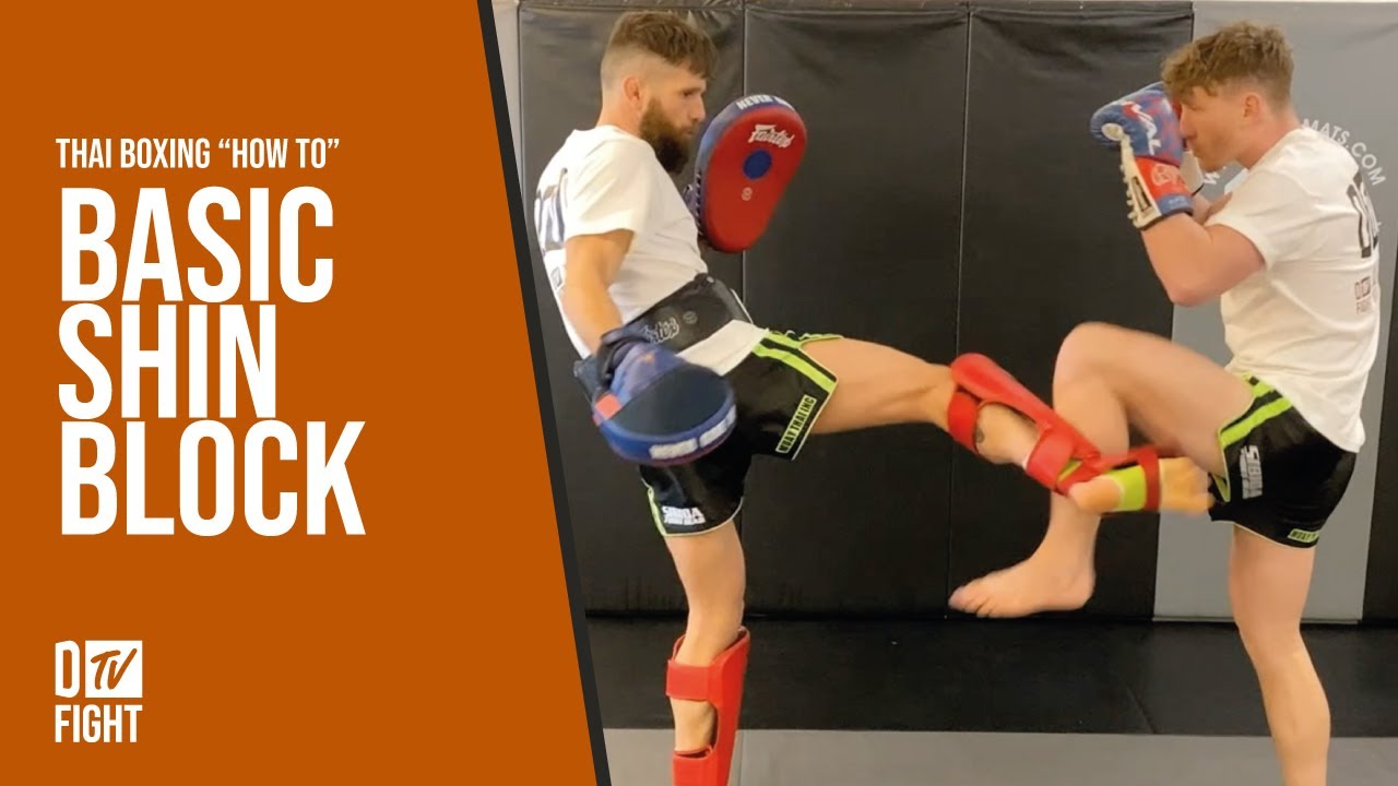 2.8.1.2 | Thai Boxing How to | Basic Shin Block - YouTube