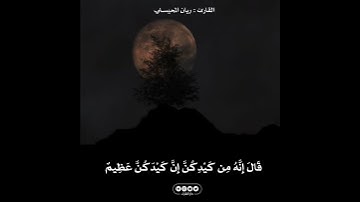 تلاوة من سورة يوسف للقارئ ريان المحيسني من رمضان ١٤٤٤هـ