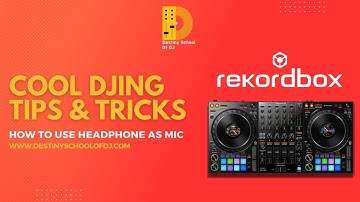 How To Use Your Headphones As Mic | DJing Tips & Tricks | DJ Classes | DJ Tutor