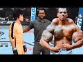 PS5| Bruce Lee vs. Big-Size Mountain muscle (EA Sports UFC 5)