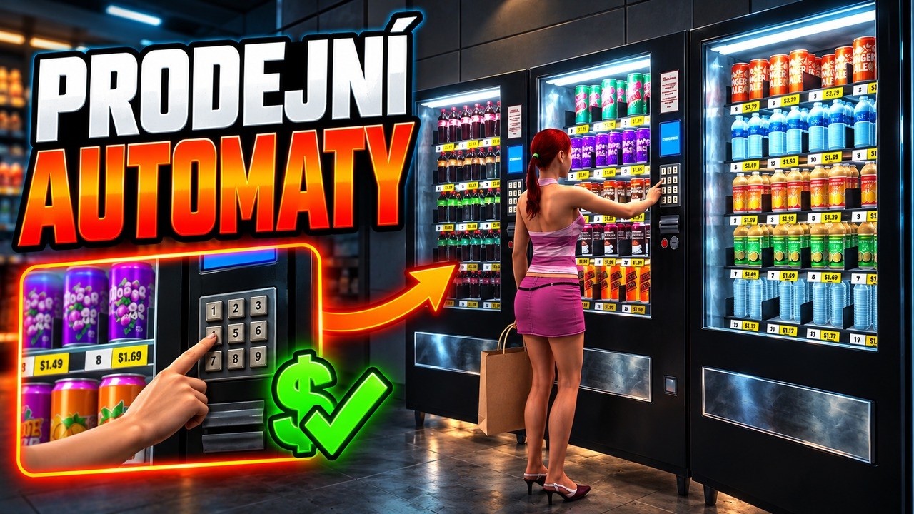 Vyplatí se prodejní automaty? Mega Store Simulator