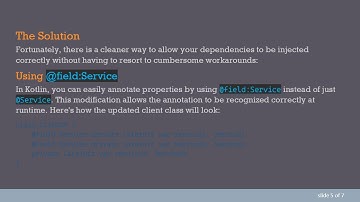 How to Use Reflection to Set @ Service Annotated Properties in Kotlin