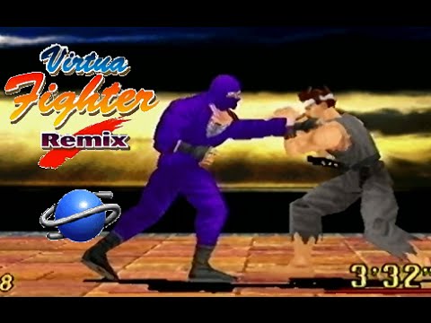 Virtua Fighter Remix playthrough (SEGA Saturn) (1CC)