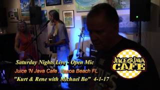 Kurt & Rene wit Bo @ Juice "N Java Open Mic   4-1-17