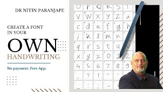 How to Create a #font  in Minutes with Your #handwriting  - for free #microsoft #shorts screenshot 5