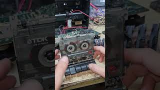 Test cassette player sharp gf319z for repairing #cassetteplayer