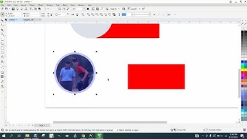 Corel Draw Tips & Tricks Transparency Tool and block a colors behind it