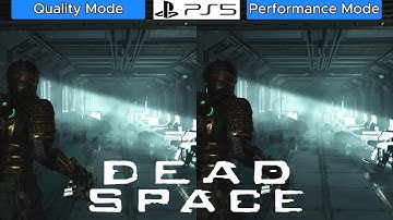 Dead Space Remake PS5 - Quality Mode VS Performance Mode - Graphics Comparison - 4K - Loading Times