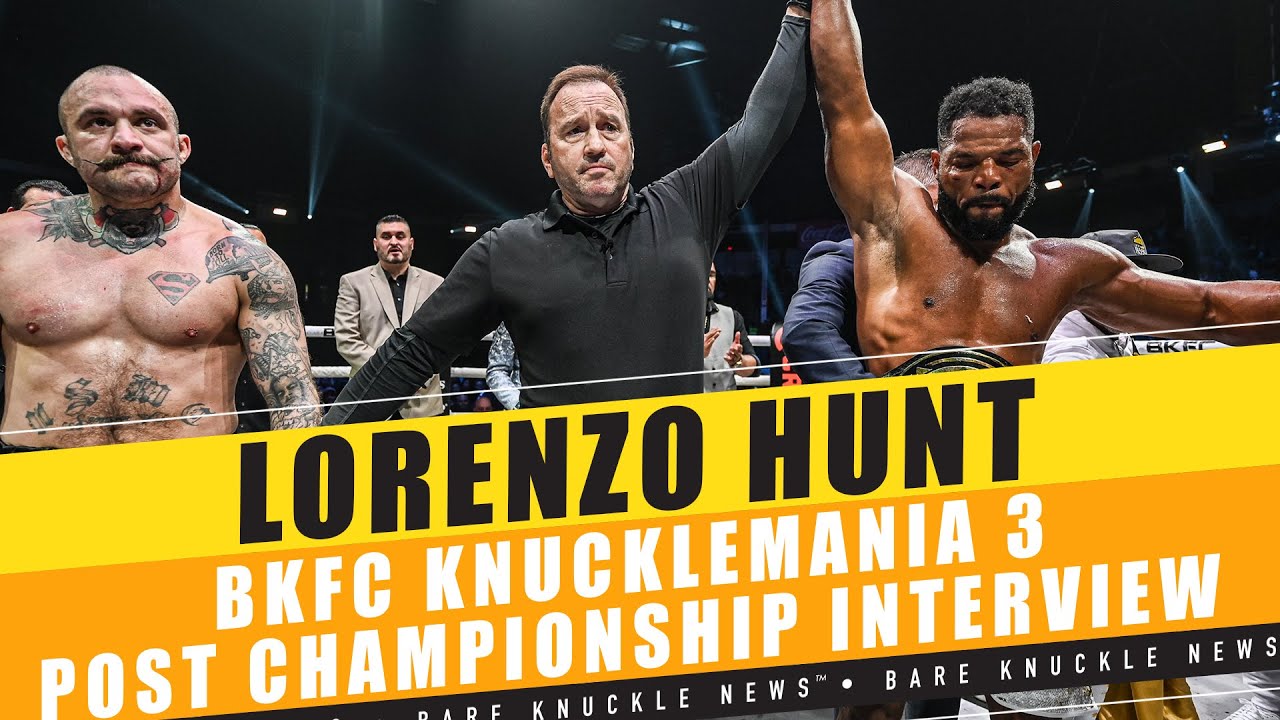 Watch #LorenzoHunt Conquer #knucklemania3 & #MikeRichman in This  Jaw-Dropping Feature Interview! - YouTube
