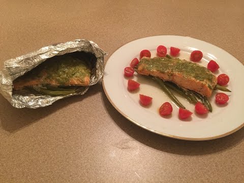 Pesto Salmon Recipe - How to cook Salmon - Perfectly Cooked Salmon