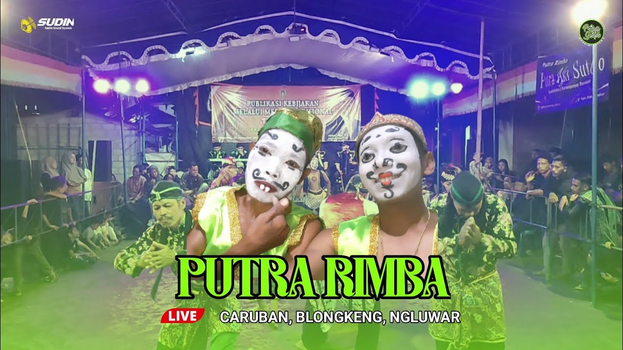 DAGELAN MONOLAN - PUTRA RIMBA AKI SUTOPO TERBARU LIVE CARUBAN, BLONGKENG, NGLUWAR | SUDIN AUDIO