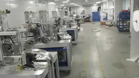 FFP2 mask automatic ear loop welding machine production factory N95 mask automatic ear loop welding