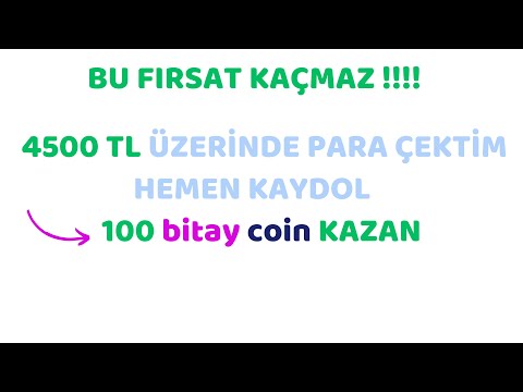 5 DAKİKADA 61 TL KAZAN KAYDOL 100 BİTAY COİN KAZAN BORSA AİDROPLARI 2023