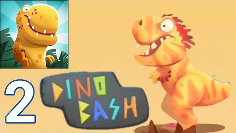 Dino Bash: Dinosaur Battle Gameplay Walk-through Part 2 (Android)
