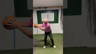 Help golfers stay back with this exercise