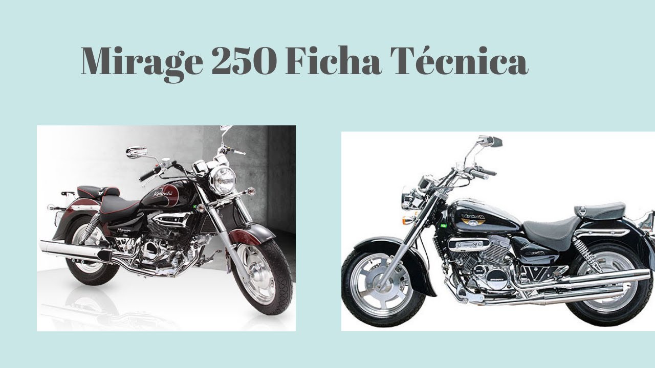 Mirage 250 Ficha técnica completa - YouTube