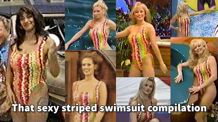 tpirmodelstv.com - Striped Swimsuit Compilation