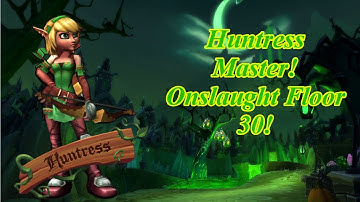 Dungeon Defenders 2 - Master Huntress Floor 30 Onslaught!