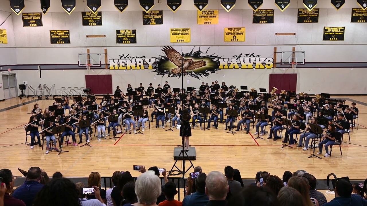 The Thunderer (4k) - Henry Middle School Beginner Band - 2022