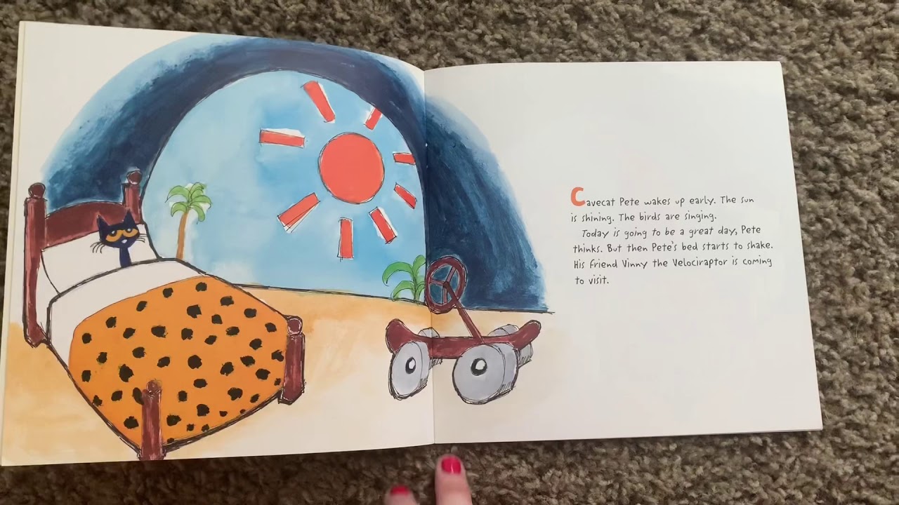 Pete the Cat Cavecat Pete - YouTube