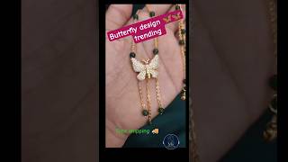 #butterfly #necklace #fashion #wp:7330910839#rs:600/- #beauty tips@MSjewellery_3