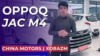 JAC M4 | XORAZMDAGI CHINA MOTORS AVTOSALONIDAGI JAC M4