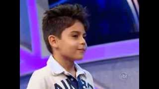 ALEXANDRE NUNES - Rédeas do possante - Jovens Talentos Kids  22-02-14 Raul Gil