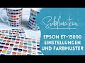 Druckereinstellungen für Sublimation & Farbmuster erstellen