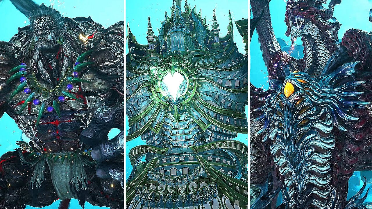 Final Fantasy VII Rebirth - All Summon Battles 4K 60FPS