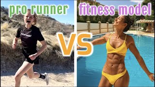 I Trained and Ate Like Nuttyfoodiefitness for A Day *INTENSE IRONMAN WORKOUTS*