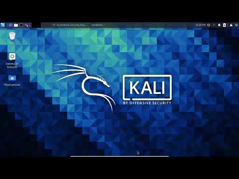 Como fazer o reset da password do OpenVas no Kali Linux 2021.1