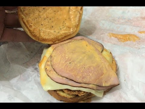 Burger King Chicken Cordon Bleu Sandwich Review