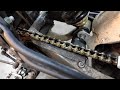 Колхозная смазка и чистка цепи мотоцикла Geon Scrambler 250/геон скрамблер /