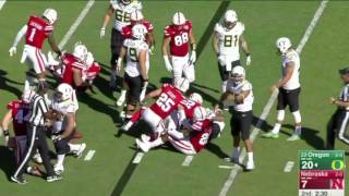 2016 Nebraska 35 vs Oregon 32 Highlights