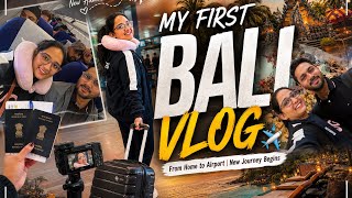 ✈️ Delhi to Bali 🇮🇩 Our First International Trip Begins! | Bali Travel Vlog Ep. 1